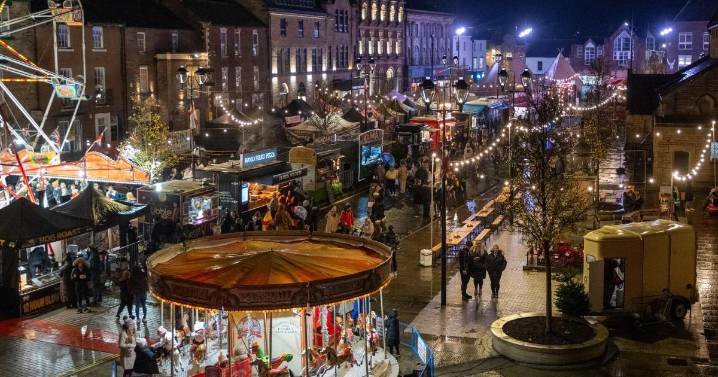 Bishop Auckland's Christmas Town opens for 2025