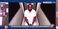 Ex-Michigan coach Sherrone Moore arraigned on home invasion, stalking charges
