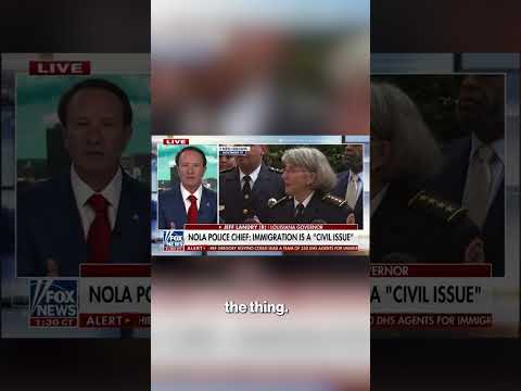 Louisiana Governor says he invites ICE to New Orleans to help make city safe #shourts