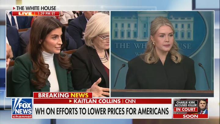 Karoline Leavitt Brawls With Kaitlan Collins Over the Economy