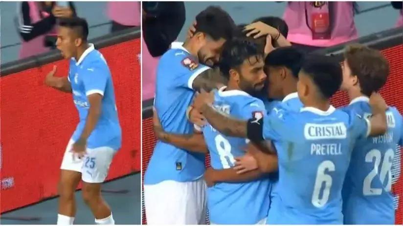 No perdonó: Martín Távara anotó el 1-0 de Sporting Cristal ante Alianza Lima de penal (VIDEO)