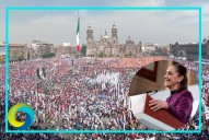 Sheinbaum celebra ante más de 600 mil asistentes los 7 años de la 4T