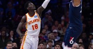 Johnson’s 41 and clutch threes in double OT push Hawks past Embiid and the 76ers