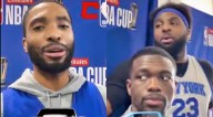 Mikal Bridges & Mitchell Robinson Argue Over “1-of-1” Truck in Hilarious Prize Money Debate