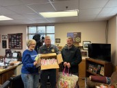 Socks and other items delivered to inmates