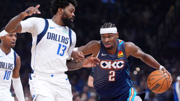 Shai Gilgeous-Alexander out for Thunder vs Jazz with elbow bursitis