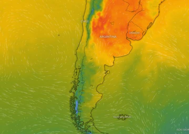 Rige una alerta amarilla para Buenos Aires y otras cuatro provincias