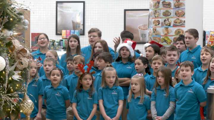 Santa and carols spread holiday cheer at UPMC Altoona