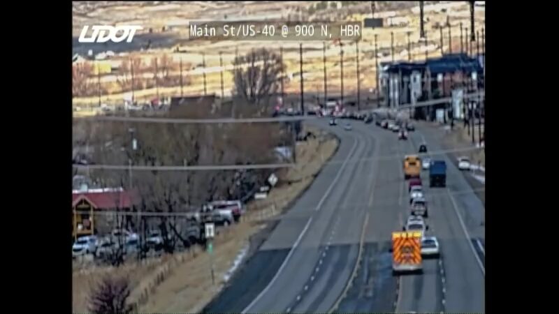 Wrong-way driver corrects course, crashes, on US 40 in Heber