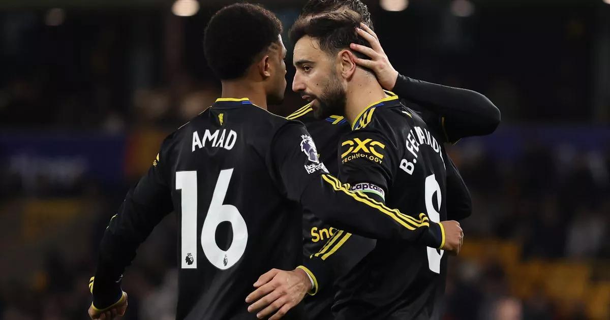 Wolves chant spoke volumes for Manchester United after Bruno Fernandes' cheeky goal