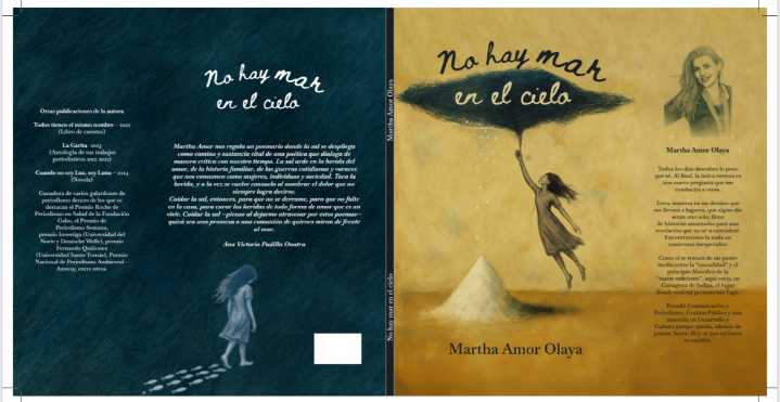 Lanzan No hay mar en el cielo: nuevo poemario de Martha Amor Olaya