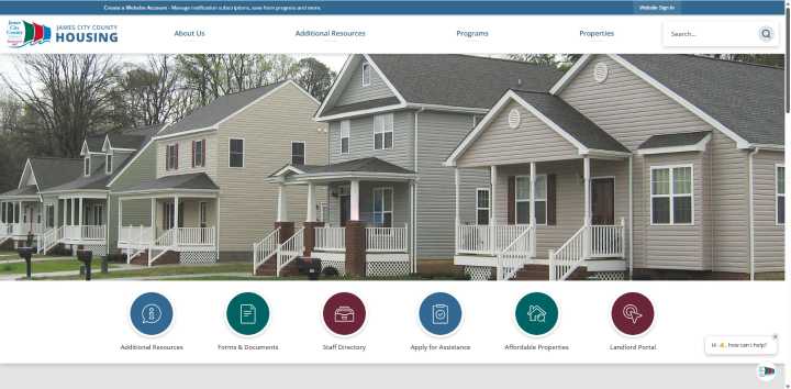 James City County Earns Community Impact Award for Innovative Housing Resource Portal