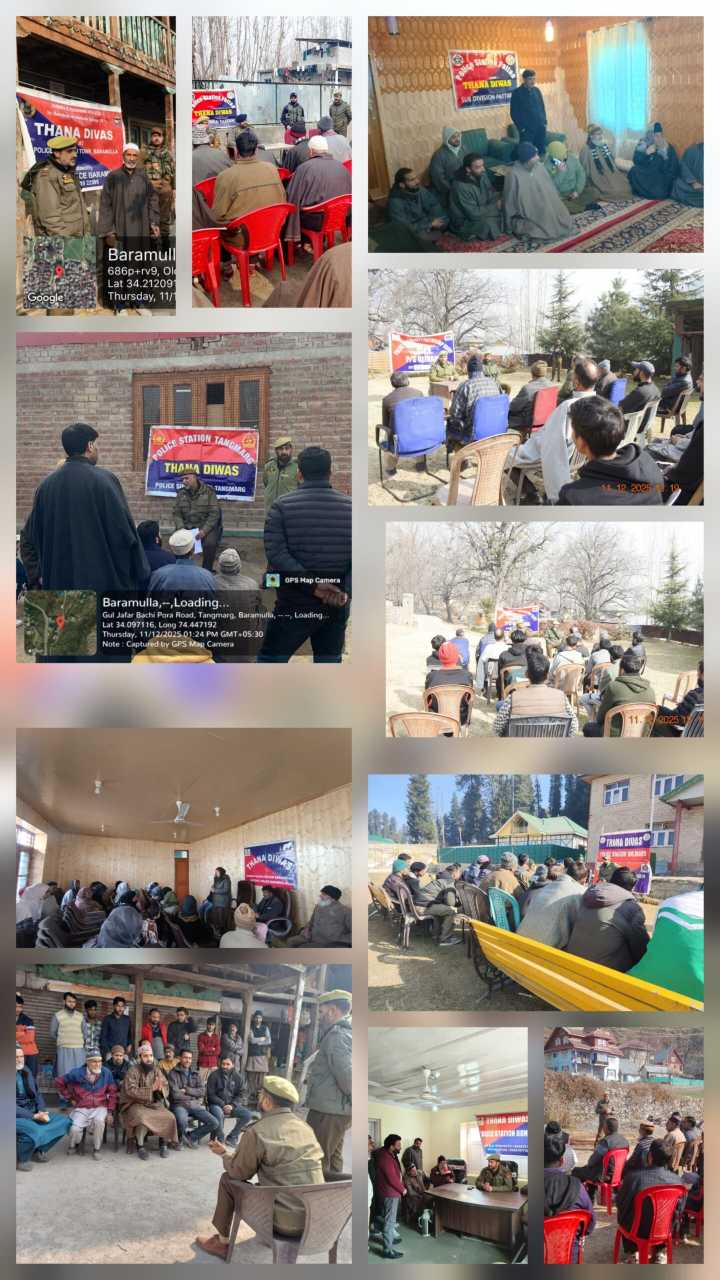 Baramulla Police Conducts 30 Public Outreach Programmes Across district*