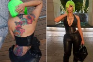 Cardi B Shows Off New Piercings in Black Leather Look