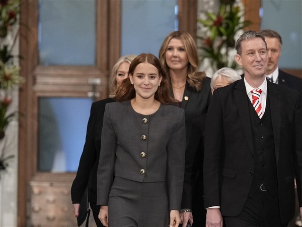 Machado's daughter accepts Nobel Peace Prize in Venezuelan opposition leader's absence