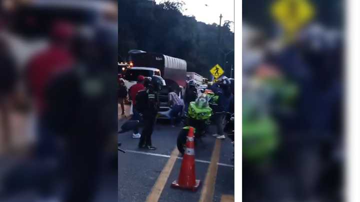 Reportan explosión cerca al peaje de Copacabana, en la vía Bogotá