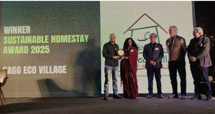 SAGG Eco Village Kashmir Wins Gold at the TOFT Wildlife & Nature Tourism Awards 2025