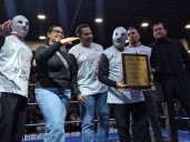 CPC y el hijo del Santo reinauguraron el Neri Santos
