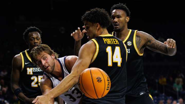 Photos of Missouri at Notre Dame in SEC/ACC basketball challenge