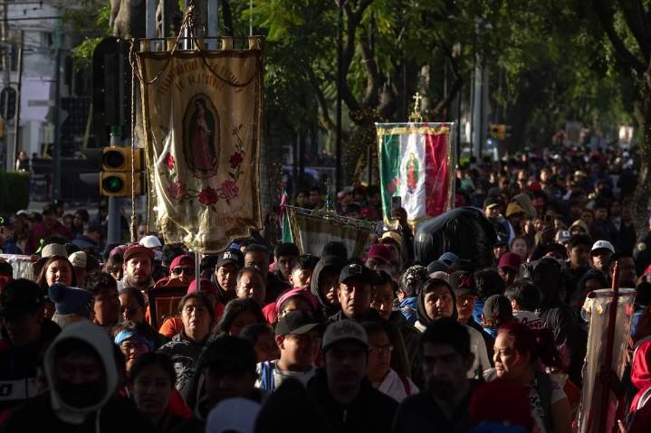 Van 3.5 millones de peregrinos en la Basílica de Guadalupe, superan récord de asistencia