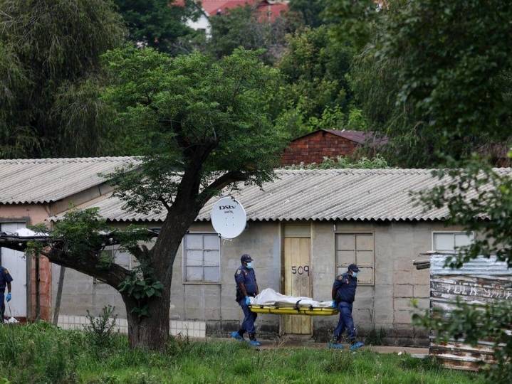 Mass shooting at a South African bar leaves 12 dead