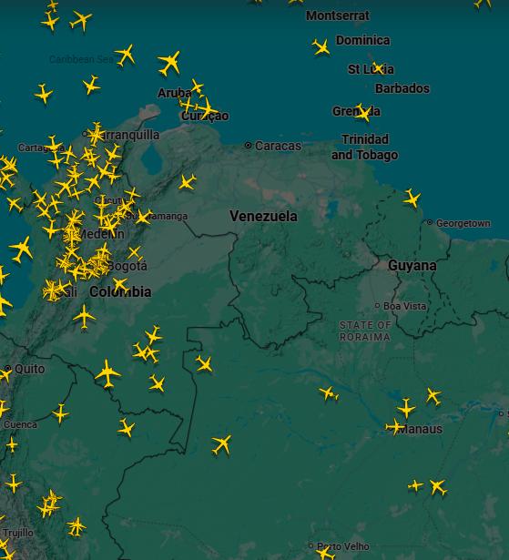 Venezuela mantiene su espacio aéreo abierto: Colombia rechaza advertencias externas