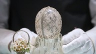 Crystal Fabergé egg crafted for Russian royalty shatters record and sells for $30.2 million