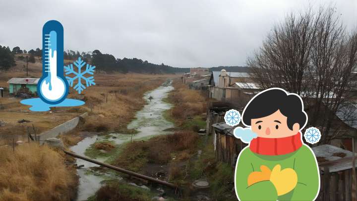 Varios municipios de Durango amanecieron con temperaturas bajo cero este jueves