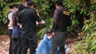 Hallan muerto a taxista en Pocollay en medio de sospechas de robo de vehículo