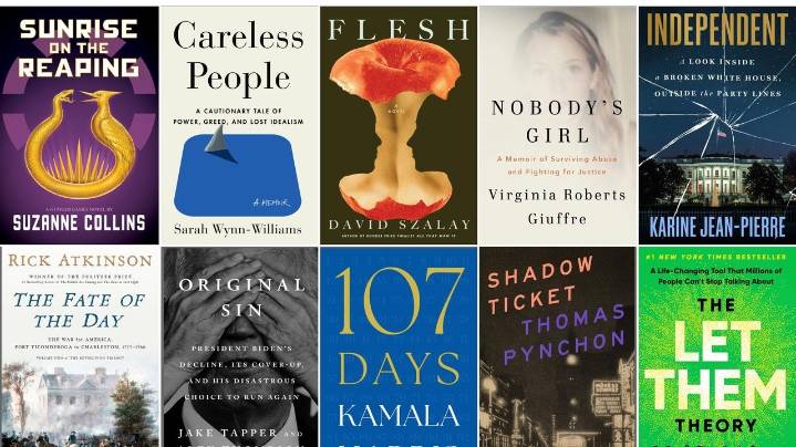 10 notable books of 2025: A posthumous memoir about Epstein, 'Hunger Games' and reliving 2024