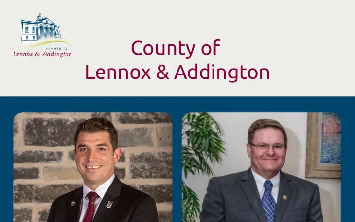 Warden and Deputy Warden elected in Lennox and Addington