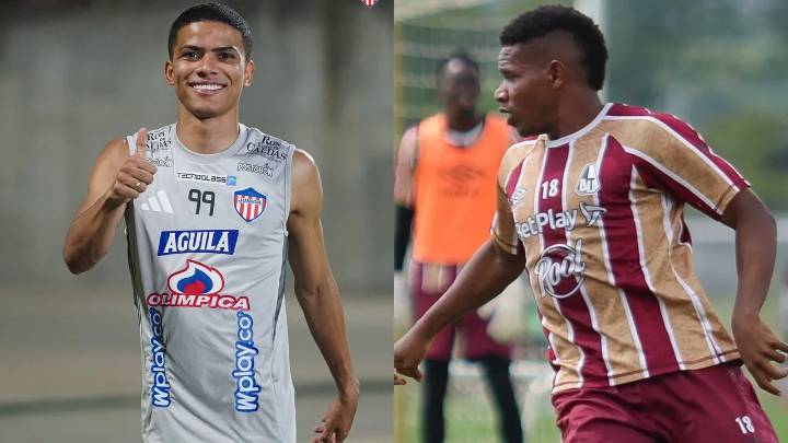 Así formarían Junior y Tolima para la final de ida de la Liga BetPlay 2025