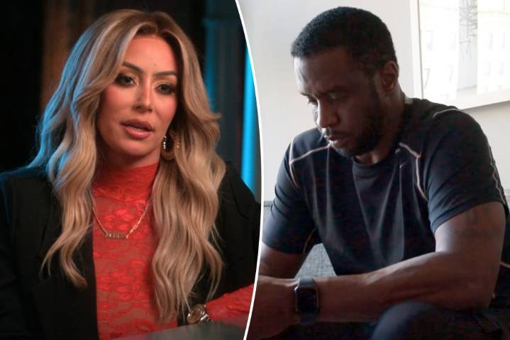 Aubrey O’Day addresses claims she was 'raped' by Sean 'Diddy' Combs while 'very inebriated'