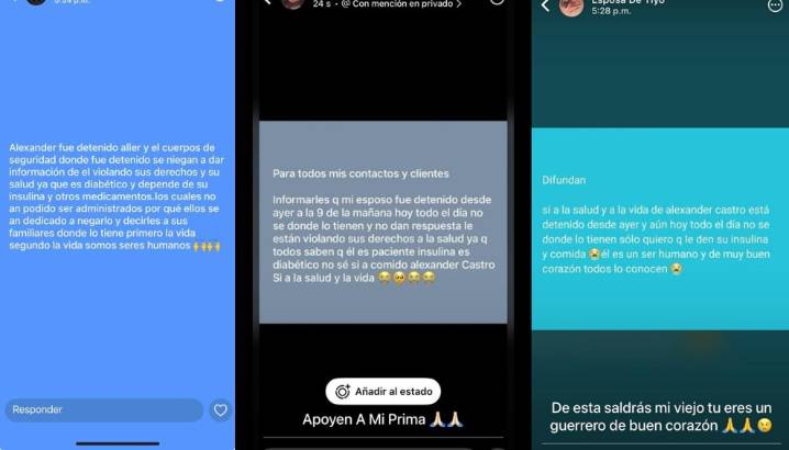 Exigen Fe de Salud de Alexander Castro