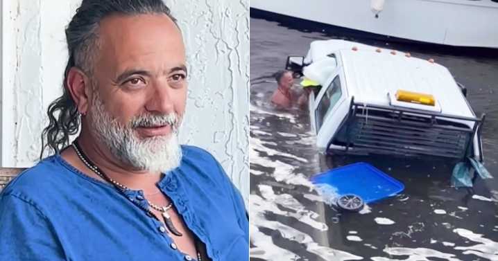 Habla cubano que salvó a dos mujeres en accidente que acabó con una camioneta en el río Miami