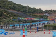 La lluvia no impide las muestras de solidaridad en el Circuito de Jerez