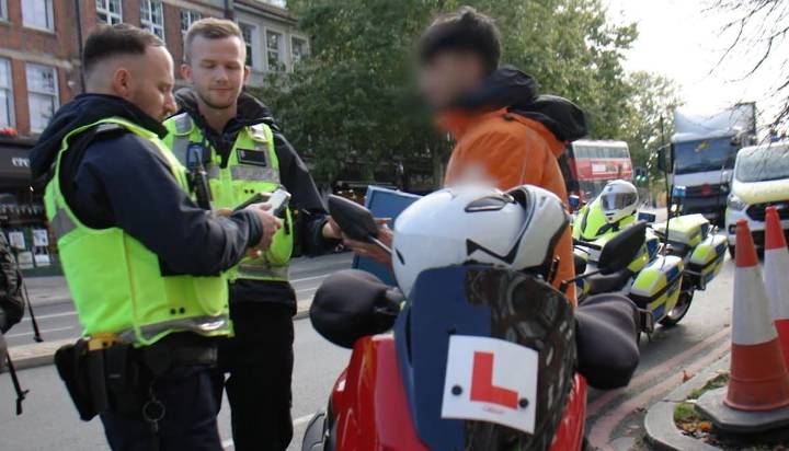 Delivery drivers arrested in London as dozens face deportation for illegal working