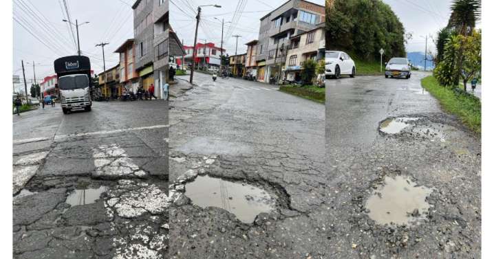 La ola invernal agrava el mal estado de la malla vial en Anserma: soluciones a la vista