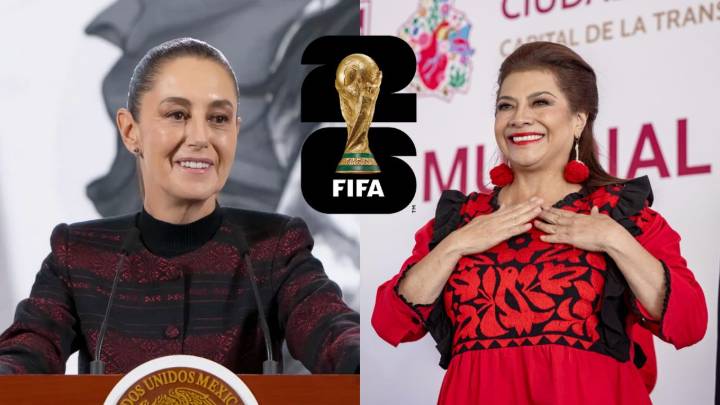 FIFA confirma a Claudia Sheinbaum en el Sorteo del Mundial 2026; Clara Brugada también irá