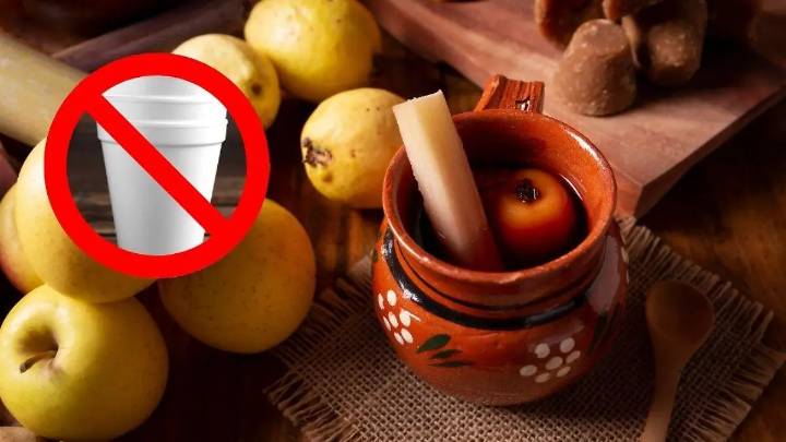 ¿Por qué no servir ponche en vasos de unicel? Esto dicen especialistas