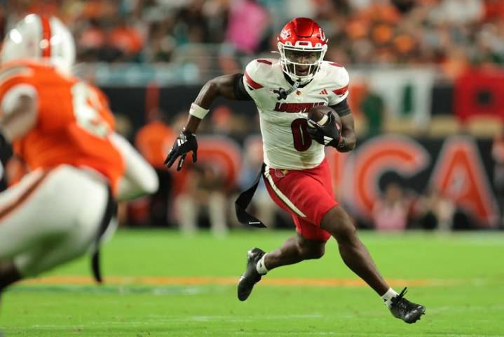 Report: Louisville WR/draft prospect Chris Bell has torn ACL