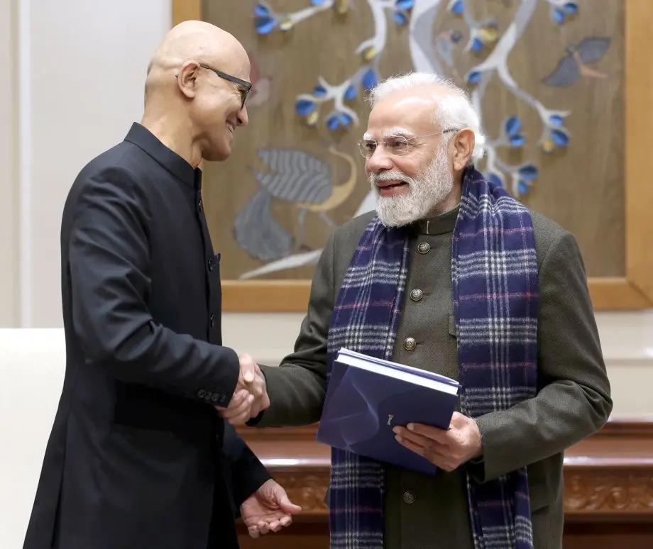 Microsoft Boss Satya Nadella Commits $17.5 Billion To India’s ‘AI first future’