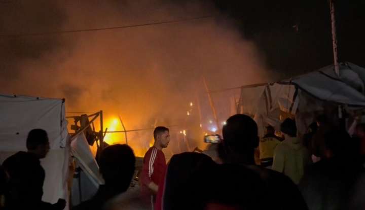 Video: Five killed in Israeli strike on Gaza encampment
