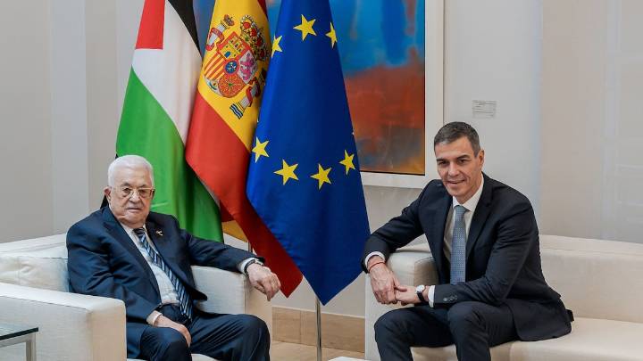 Sánchez defiende ante el presidente palestino que los responsables del genocidio en Gaza rendirán cuentas