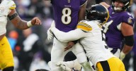 Late reversal helps Steelers hold on for 27-22 win over Ravens and sole possession of division lead