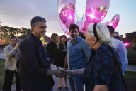 Con una gran fiesta, la Ciudad celebró la restauración de la Floralis Genérica en Recoleta