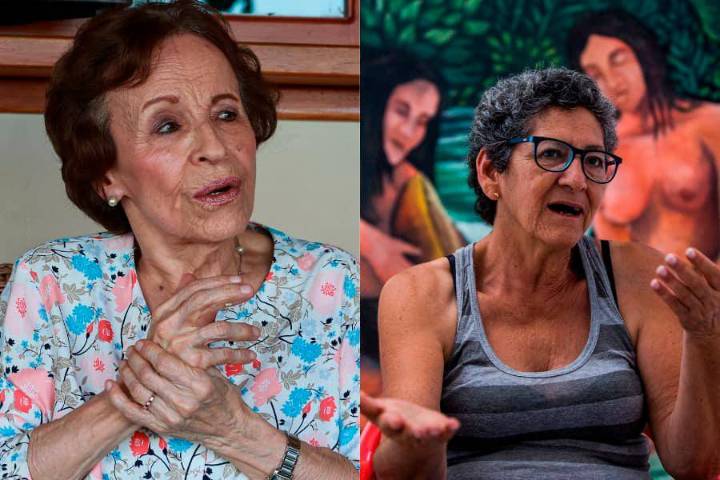 Blanca Uribe y Pastora Mira, dos de las antioqueñas galardonadas en los Premios Nacionales de Cultura 2025