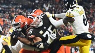 Joel Bitonio talks about health, line injuries ahead of Bears games