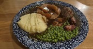 'I tried the rather sorry Wetherspoons Christmas menu where Ebenezer Scrooge removed items from our plate'