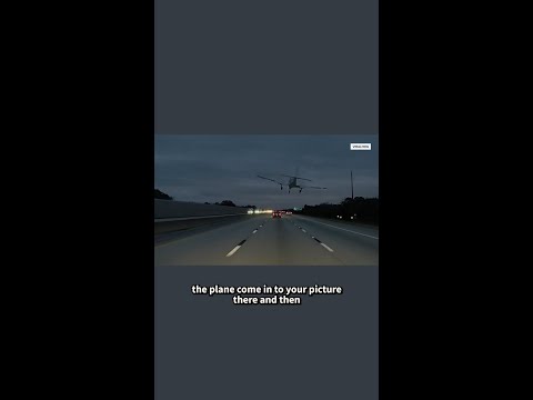 Plane Crashes on Top of Moving Car on Florida Highway